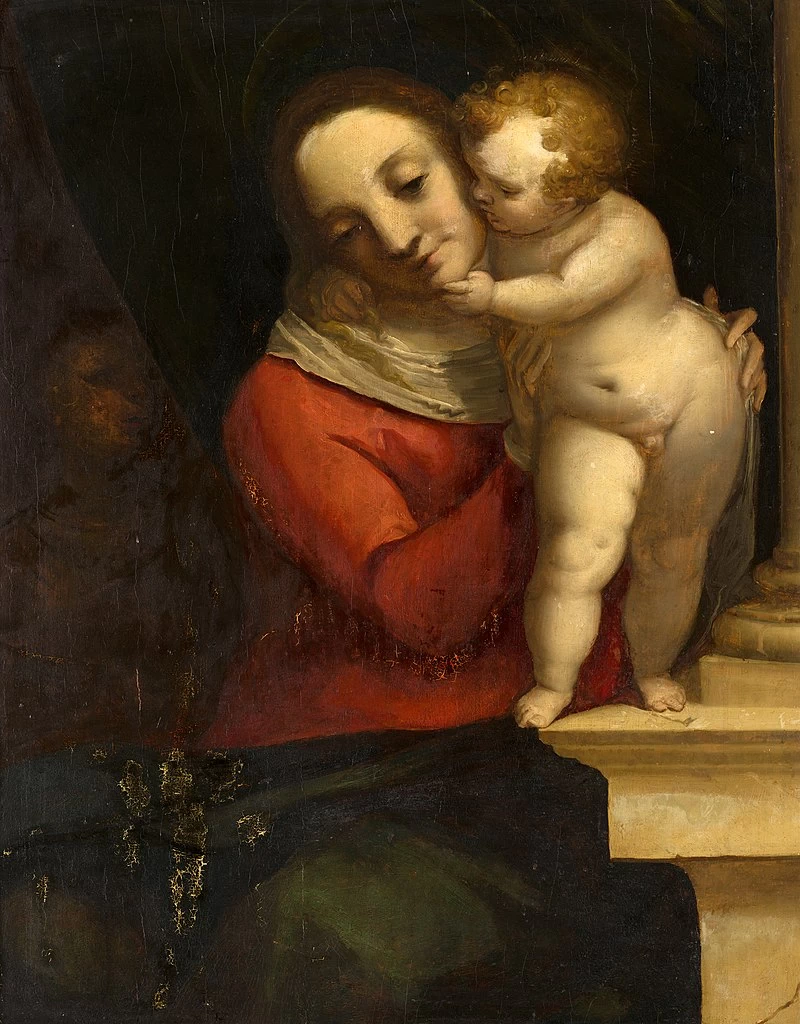 Madonna col Bambino e Giovannino - Koninklijk Kabinet van Schilderijen Mauritshuis
